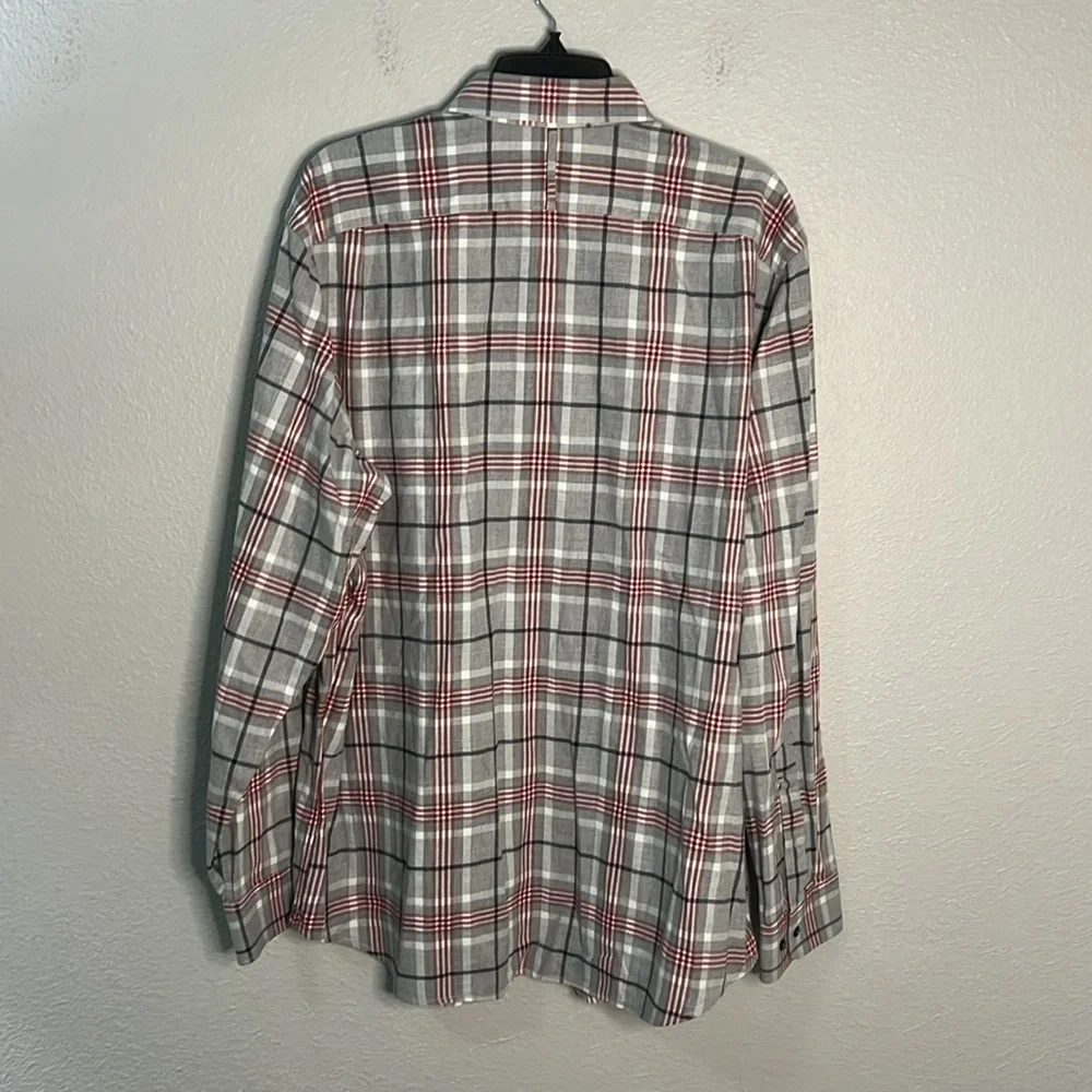 Banana Republic Flannel Plaid Button Down Size XL